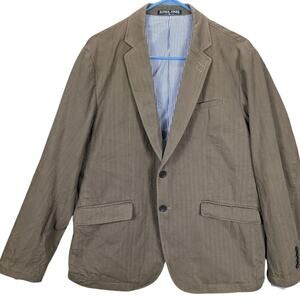 PJ PAUL JONES Sakko Herenblazer, regular fit, Britse stijl, 2 knopen, modern, businessjacket, blazer, bruin, L